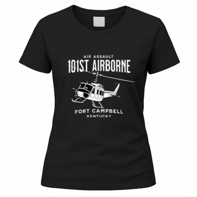 101st Airborne Air Assault Helicopter Fort Campbell Kentucky Women's T-Shirt