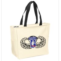 173rd Airborne Brigade Jumpwings Zip Tote Bag