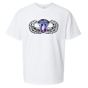 173rd Airborne Brigade Jumpwings Sueded Cloud Jersey T-Shirt