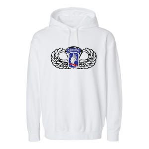 173rd Airborne Brigade Jumpwings Garment-Dyed Fleece Hoodie