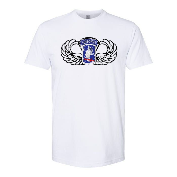 173rd Airborne Brigade Jumpwings Softstyle CVC T-Shirt