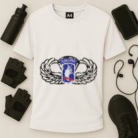 173rd Airborne Brigade Jumpwings Cooling Performance Crew T-Shirt