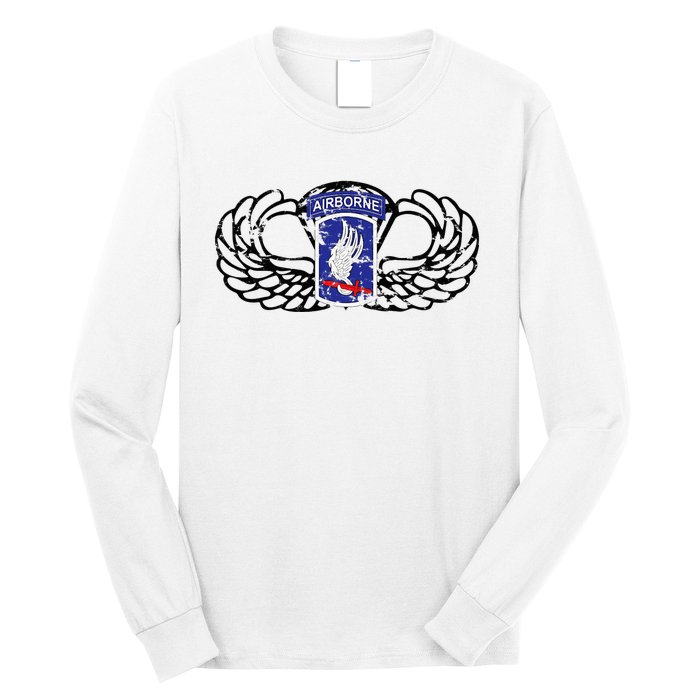 173rd Airborne Brigade Jumpwings Long Sleeve Shirt