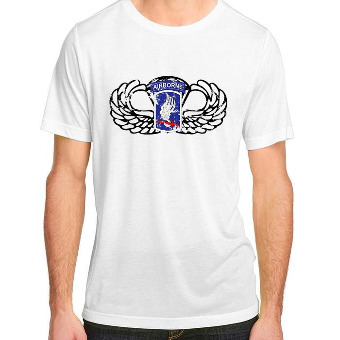 173rd Airborne Brigade Jumpwings Adult ChromaSoft Performance T-Shirt