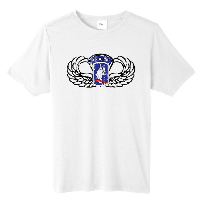 173rd Airborne Brigade Jumpwings Tall Fusion ChromaSoft Performance T-Shirt