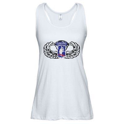 173rd Airborne Brigade Jumpwings Ladies Essential Flowy Tank