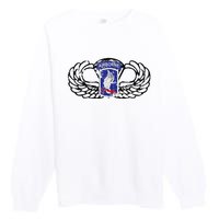 173rd Airborne Brigade Jumpwings Premium Crewneck Sweatshirt