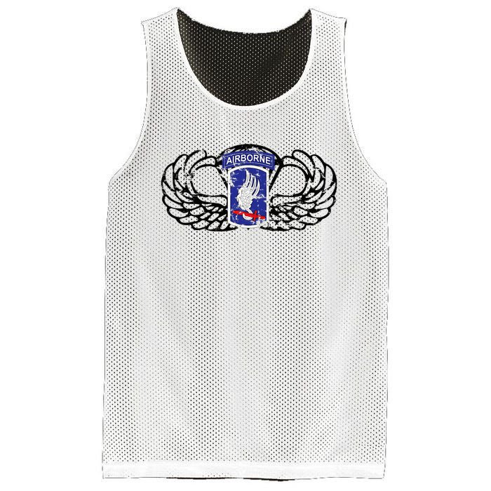 173rd Airborne Brigade Jumpwings Mesh Reversible Basketball Jersey Tank