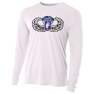 173rd Airborne Brigade Jumpwings Cooling Performance Long Sleeve Crew