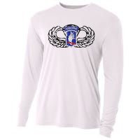 173rd Airborne Brigade Jumpwings Cooling Performance Long Sleeve Crew