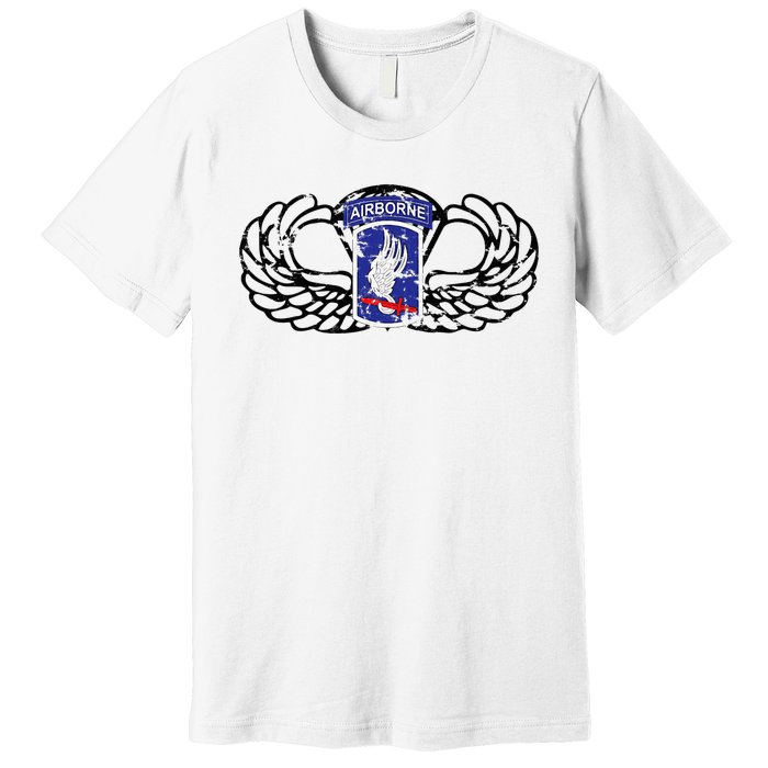 173rd Airborne Brigade Jumpwings Premium T-Shirt