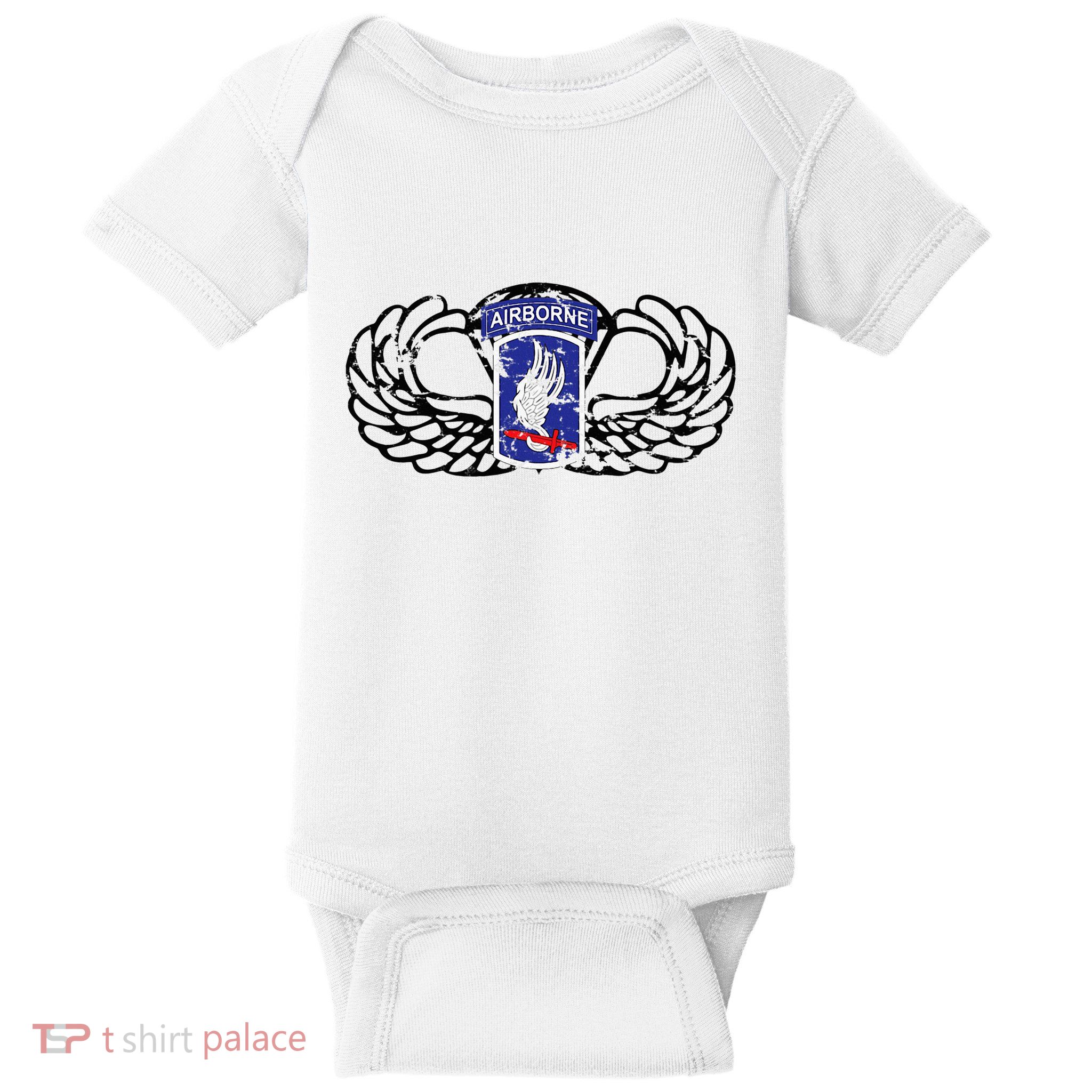 173rd Airborne Brigade Jumpwings Baby Bodysuit