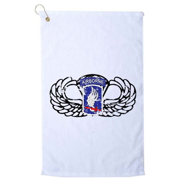 173rd Airborne Brigade Jumpwings Golf Towel