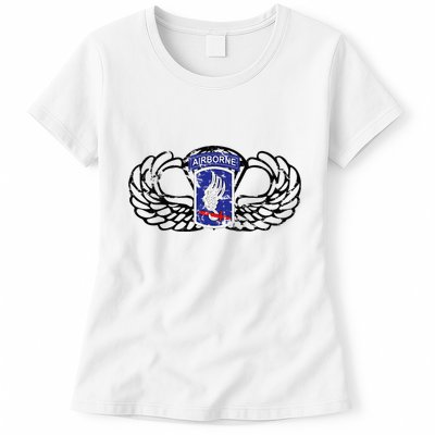 173rd Airborne Brigade Jumpwings Womens T-Shirt