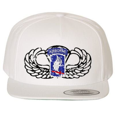 173rd Airborne Brigade Jumpwings Wool Snapback Cap