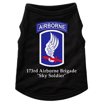 173rd Airborne Brigade Sky Soldier U.S. Army Full Color Doggie Tank