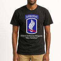 173rd Airborne Brigade Sky Soldier U.S. Army Full Color Tall T-Shirt