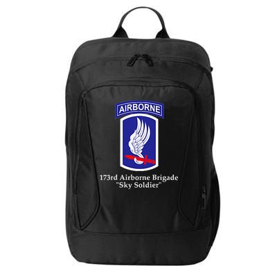 173rd Airborne Brigade Sky Soldier U.S. Army Full Color City Backpack