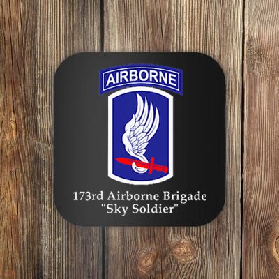 173rd Airborne Brigade Sky Soldier U.S. Army Full Color Coaster