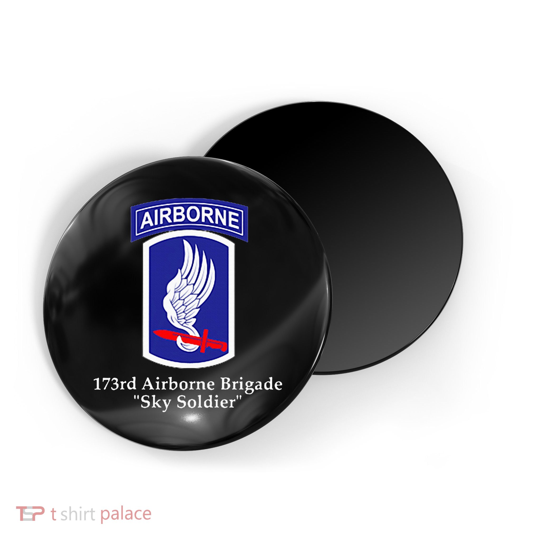 173rd Airborne Brigade Sky Soldier U.S. Army Full Color Magnet