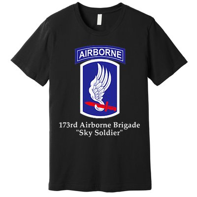 173rd Airborne Brigade Sky Soldier U.S. Army Full Color Premium T-Shirt