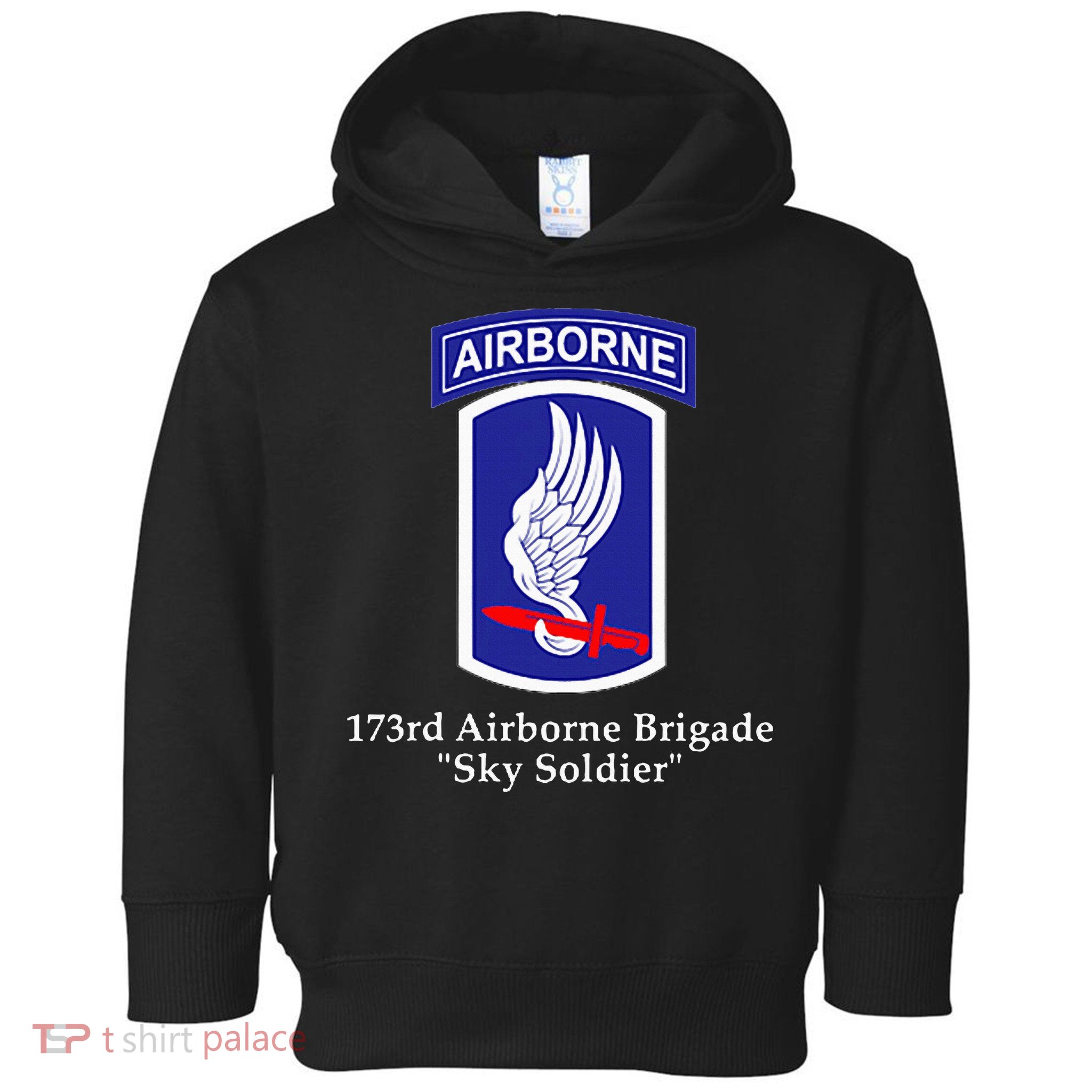 173rd Airborne Brigade Sky Soldier U.S. Army Full Color Toddler Hoodie