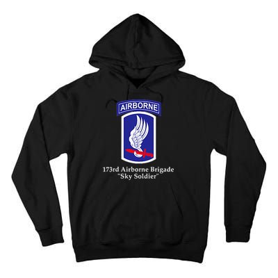 173rd Airborne Brigade Sky Soldier U.S. Army Full Color Tall Hoodie