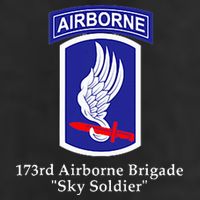 173rd Airborne Brigade Sky Soldier U.S. Army Full Color Golf Towel