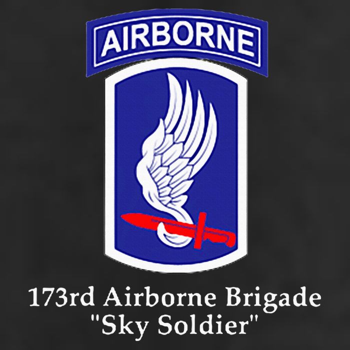 173rd Airborne Brigade Sky Soldier U.S. Army Full Color Golf Towel