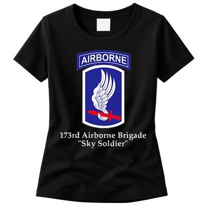 173rd Airborne Brigade Sky Soldier U.S. Army Full Color Womens T-Shirt