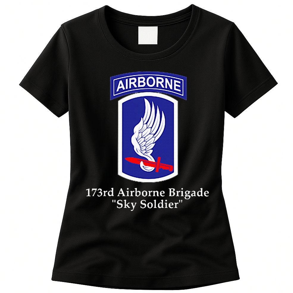 173rd Airborne Brigade Sky Soldier U.S. Army Full Color Womens T-Shirt