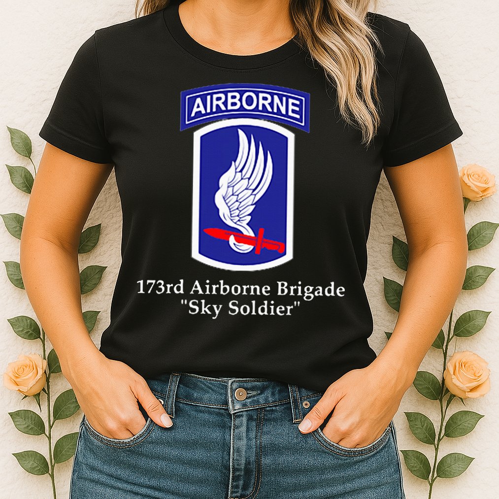 173rd Airborne Brigade Sky Soldier U.S. Army Full Color Womens T-Shirt