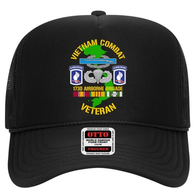 173rd Airborne Brigade Meaningful Gift Vietnam Combat Veteran Great Gift Trucker Hat