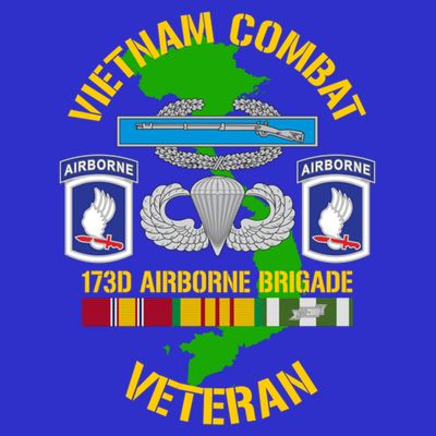 173rd Airborne Brigade Meaningful Gift Vietnam Combat Veteran Great Gift T-Shirt