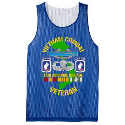 173rd Airborne Brigade Meaningful Gift Vietnam Combat Veteran Great Gift Mesh Reversible Basketball Jersey Tank