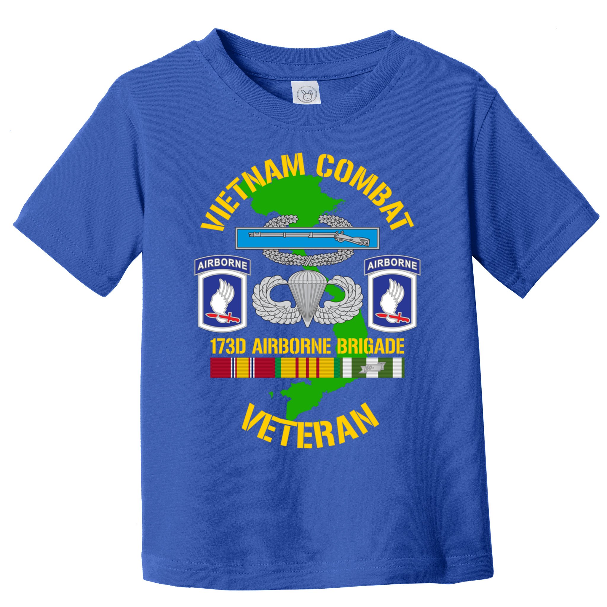 173rd Airborne Brigade Meaningful Gift Vietnam Combat Veteran Great Gift Toddler T-Shirt