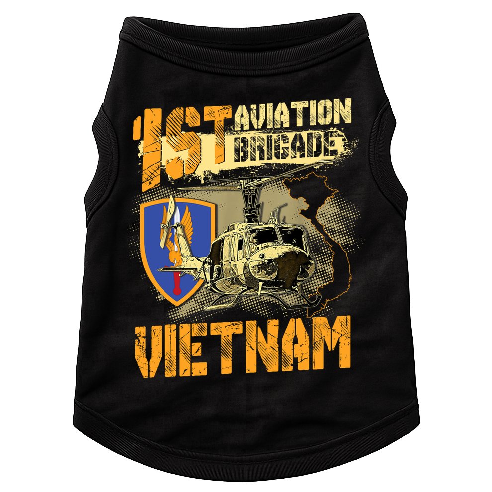 1st Aviation Brigade Vietnam Veteran Pilot  Door Gunner Doggie Tank