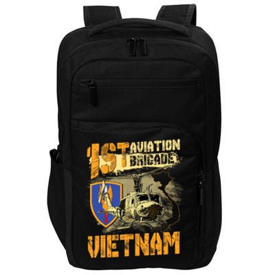 1st Aviation Brigade Vietnam Veteran Pilot  Door Gunner Impact Tech Backpack