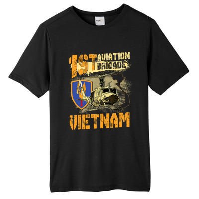 1st Aviation Brigade Vietnam Veteran Pilot  Door Gunner Tall Fusion ChromaSoft Performance T-Shirt