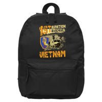 1st Aviation Brigade Vietnam Veteran Pilot  Door Gunner 16 in Basic Backpack