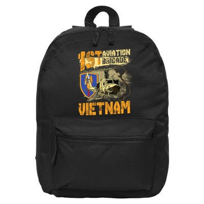 1st Aviation Brigade Vietnam Veteran Pilot  Door Gunner 16 in Basic Backpack