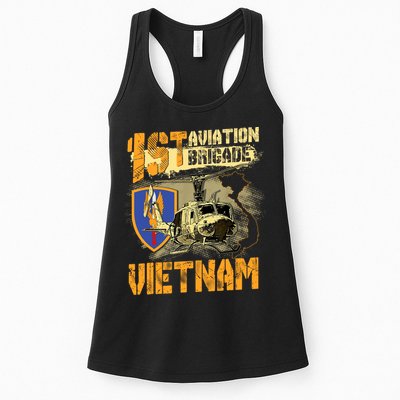 1st Aviation Brigade Vietnam Veteran Pilot  Door Gunner Womens Tank Top