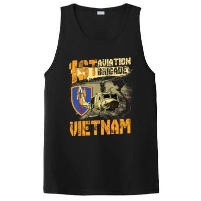 1st Aviation Brigade Vietnam Veteran Pilot  Door Gunner PosiCharge Competitor Tank