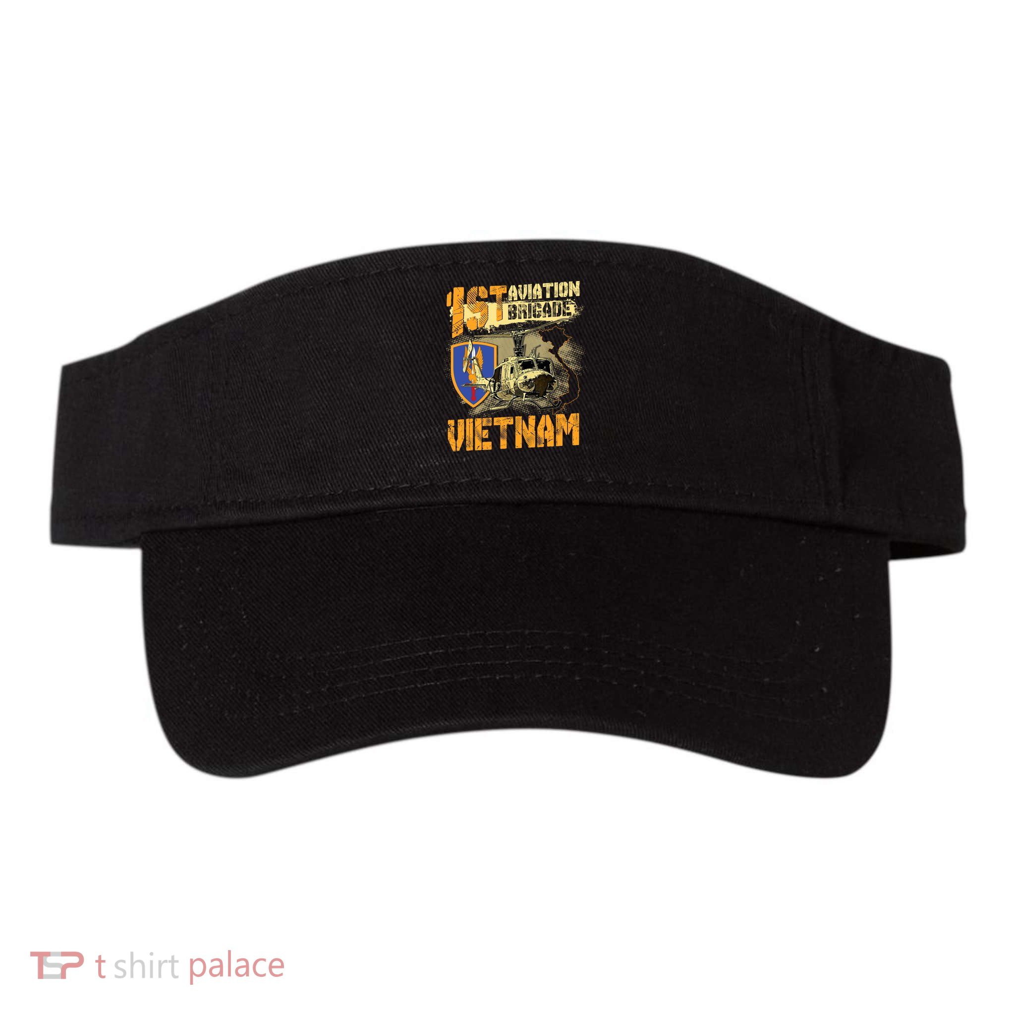 1st Aviation Brigade Vietnam Veteran Pilot  Door Gunner Visor