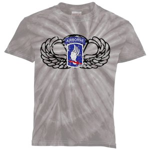 173rd Airborne Brigade Jumpwings Kids Tie-Dye T-Shirt