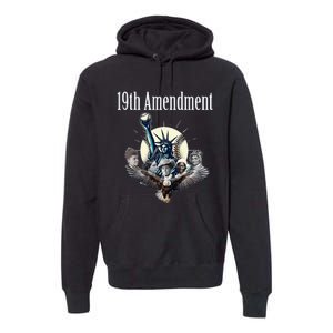 19th Amendment Baseball Gathering Premium Hoodie