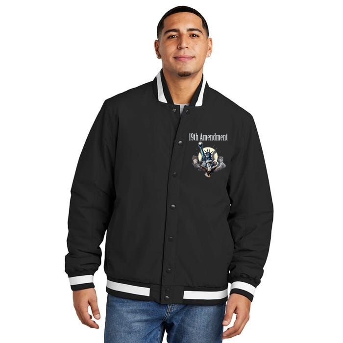 19th Amendment Baseball Gathering Insulated Varsity Jacket