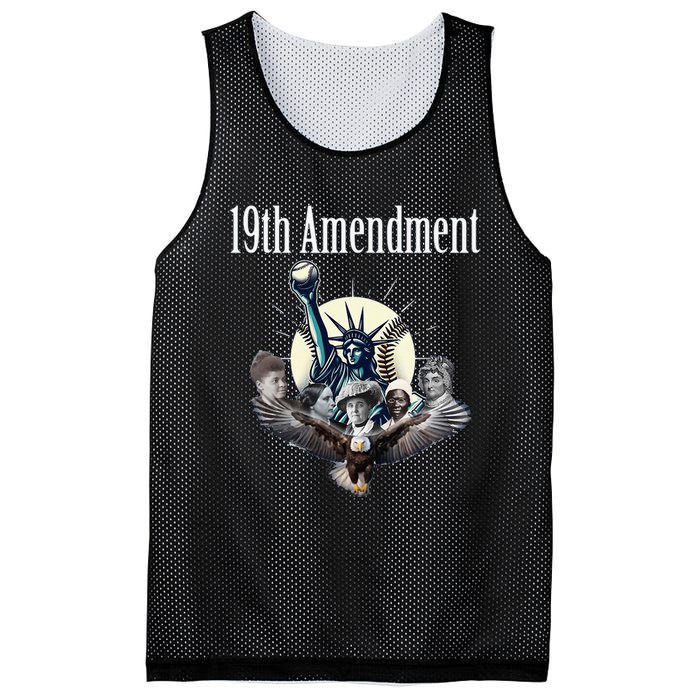 19th Amendment Baseball Gathering Mesh Reversible Basketball Jersey Tank