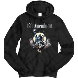 19th Amendment Baseball Gathering Tie Dye Hoodie