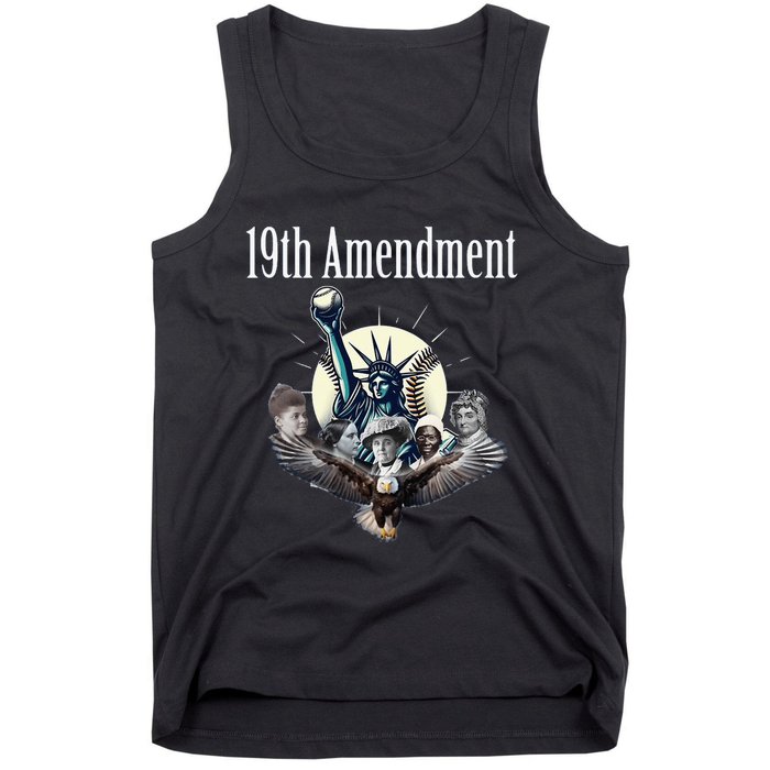 19th Amendment Baseball Gathering Tank Top